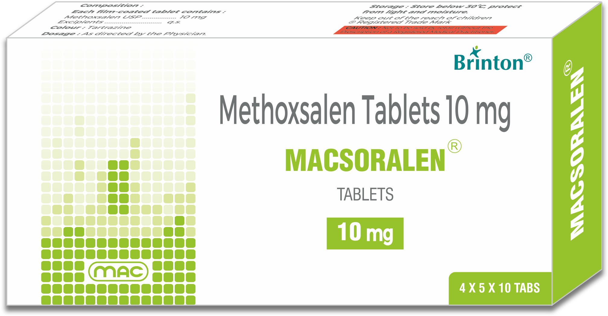 Macsoralen Tab