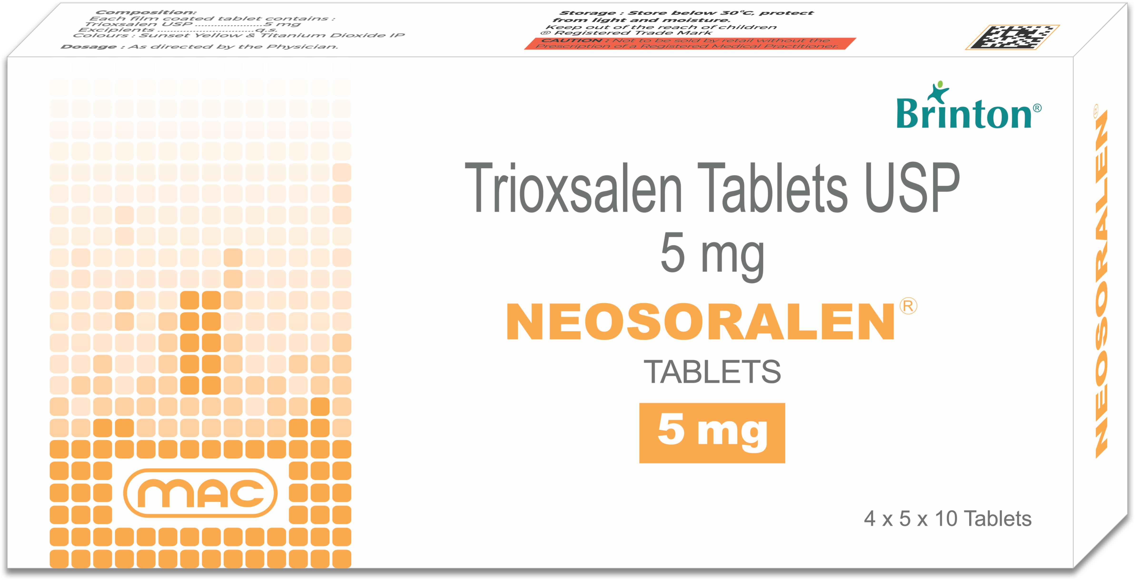 Neosoralen Tab
